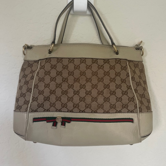 Gucci GG Sherry Line Tote Bag - Picture 1 of 15
